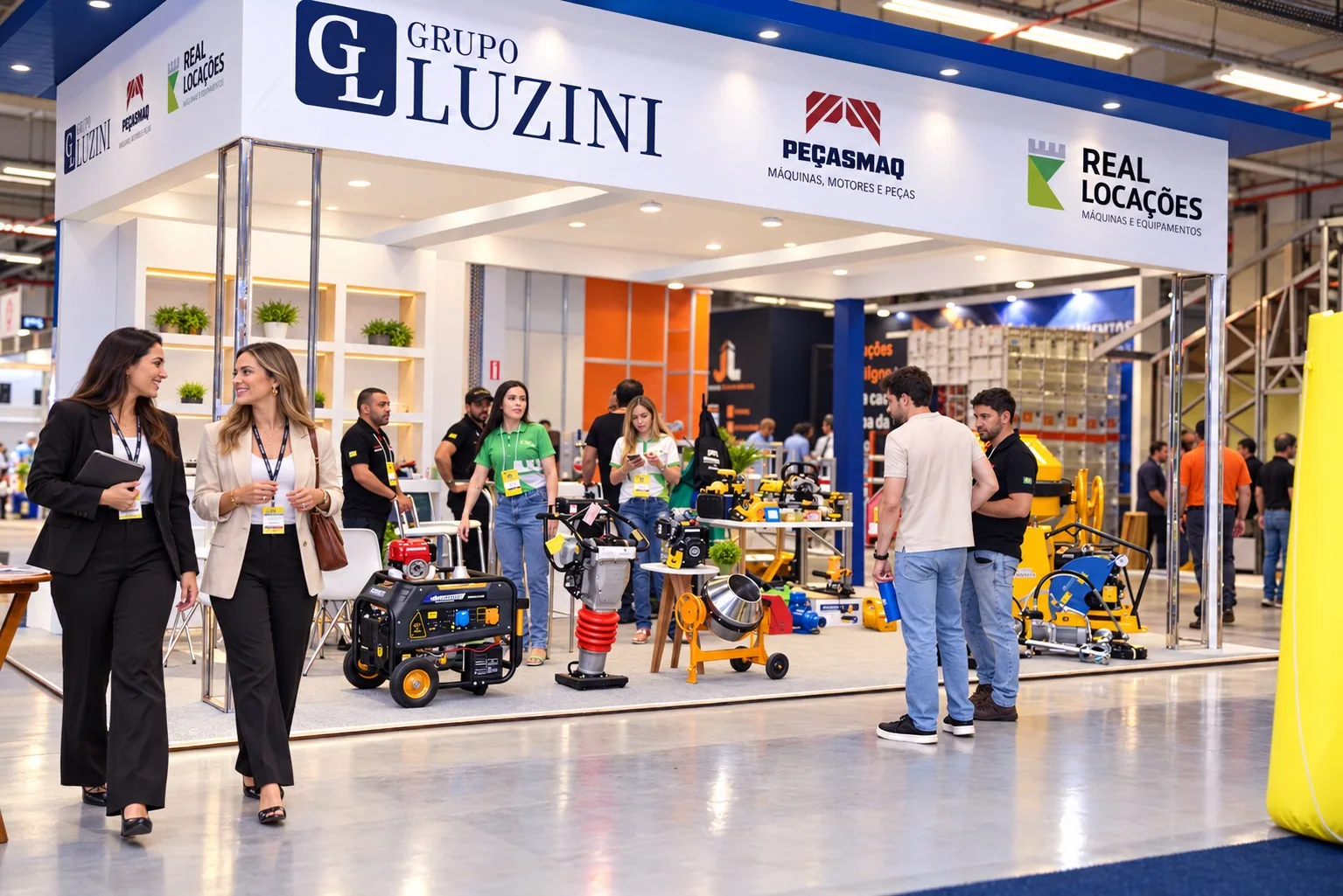 Soluções em exposição